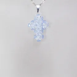 Pendant 30cm - Urielle-Silver Chain - Pendant 30cm - Laiton argenté